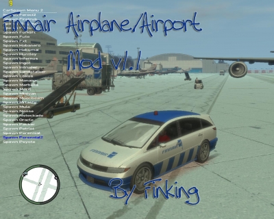 Finnair Airplane-Airport Mod